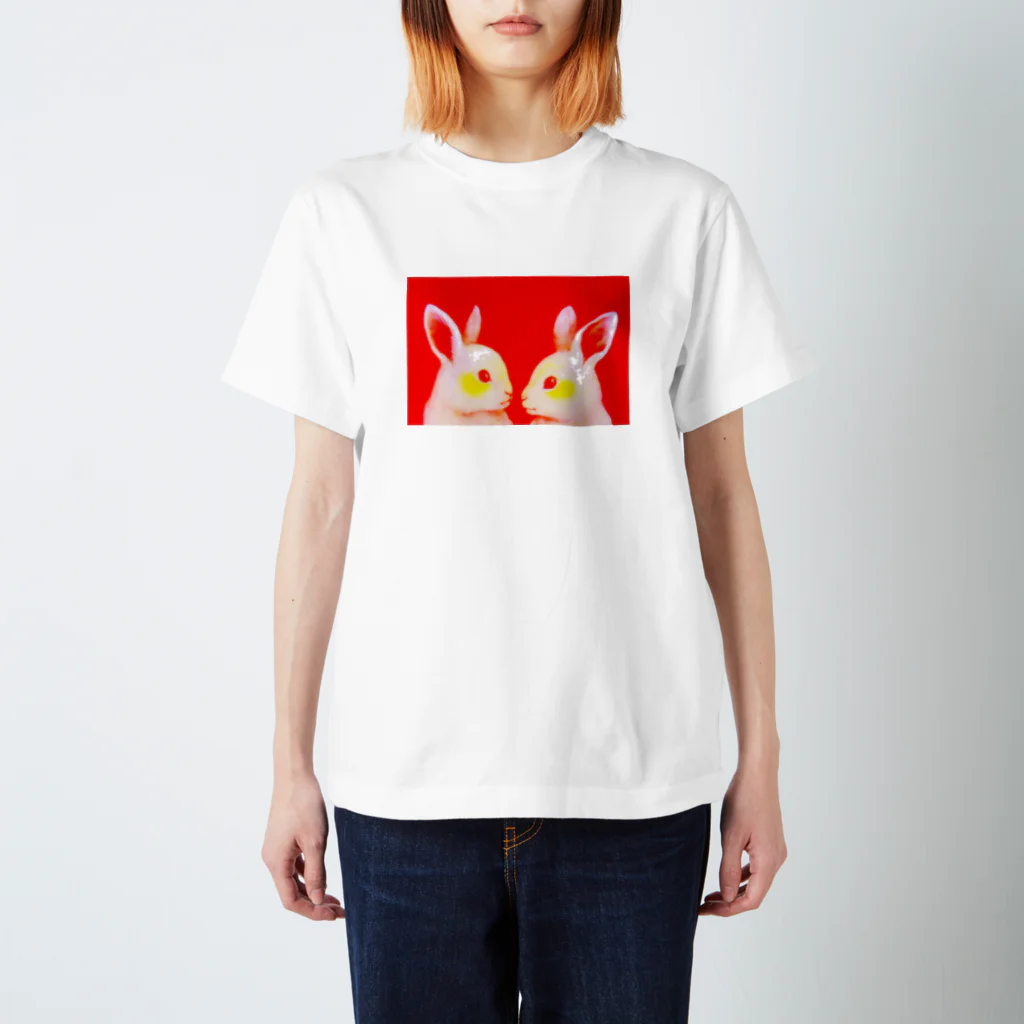 笹村かなのうさ×うさ Regular Fit T-Shirt