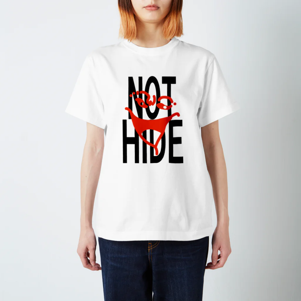 JunPEACEのNOT HIDE スタンダードTシャツ