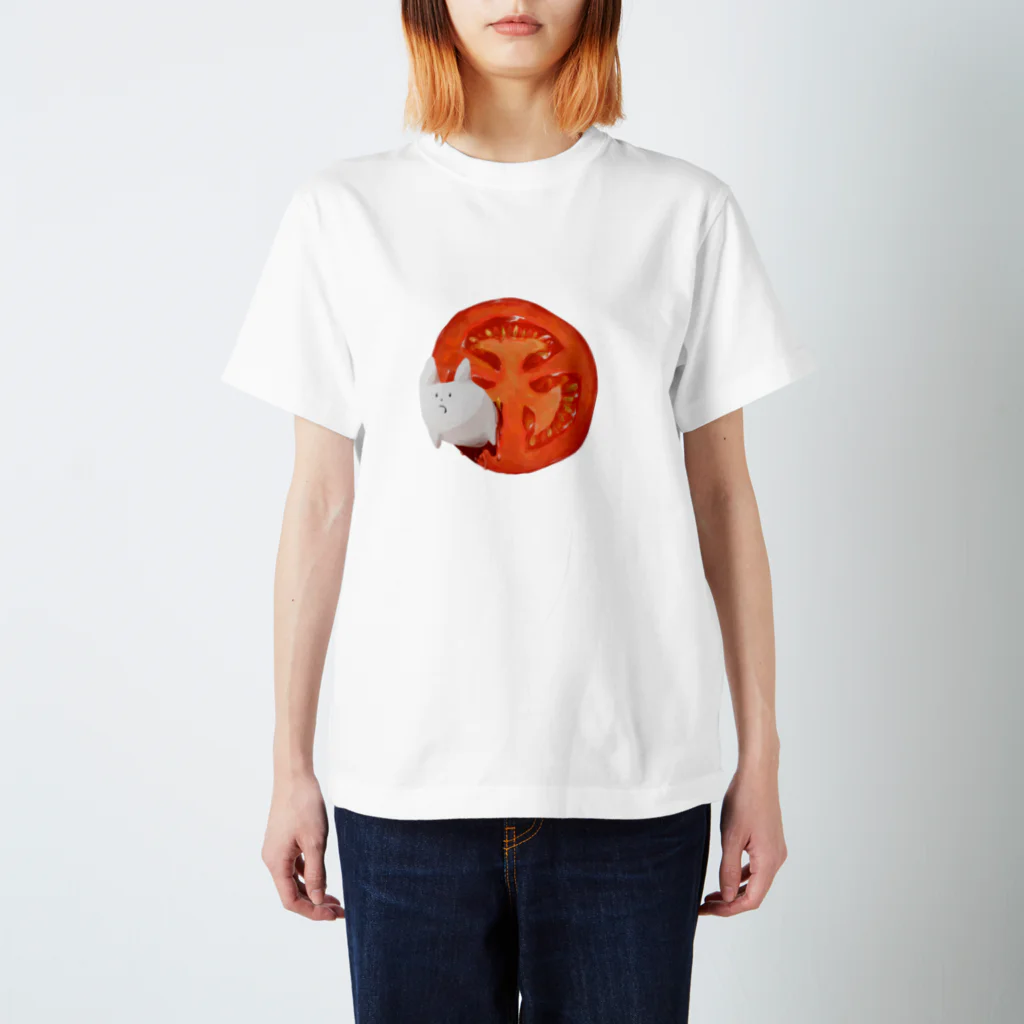 白髙産地のトマトオコジョシャツ Regular Fit T-Shirt