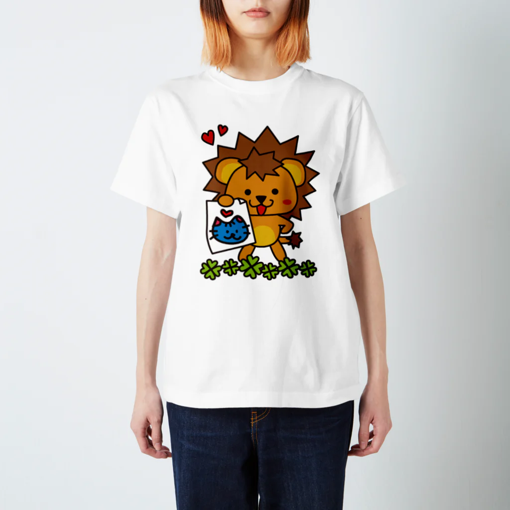 IwAのこらいおん☆お絵かき スタンダードTシャツ