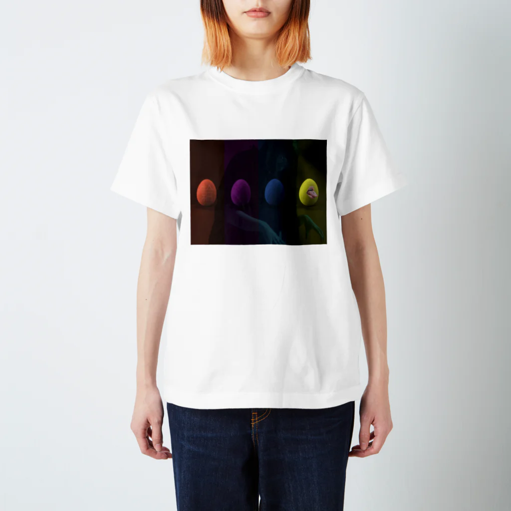 めしやのegg輪 Regular Fit T-Shirt