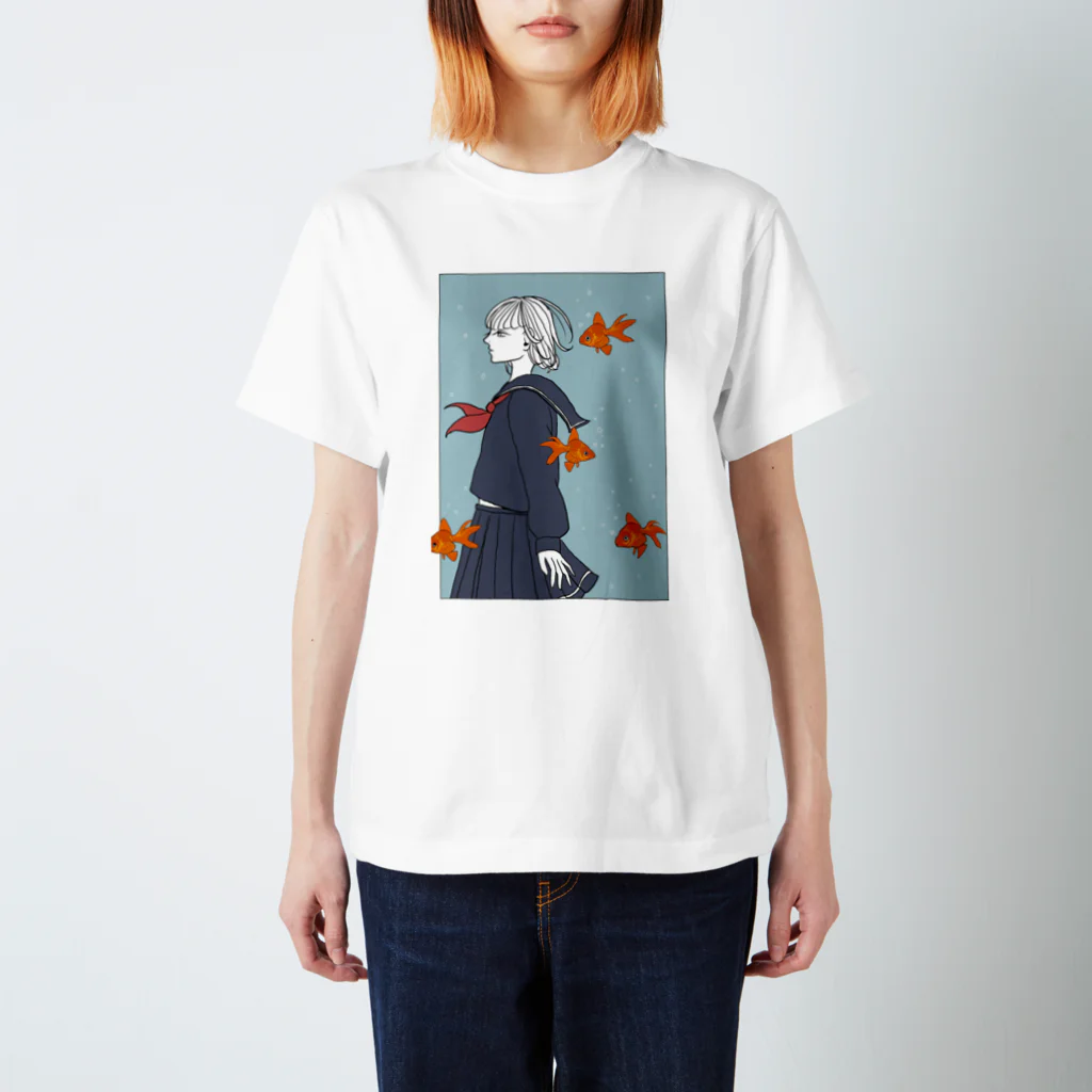 みやこのGoldfish! Regular Fit T-Shirt