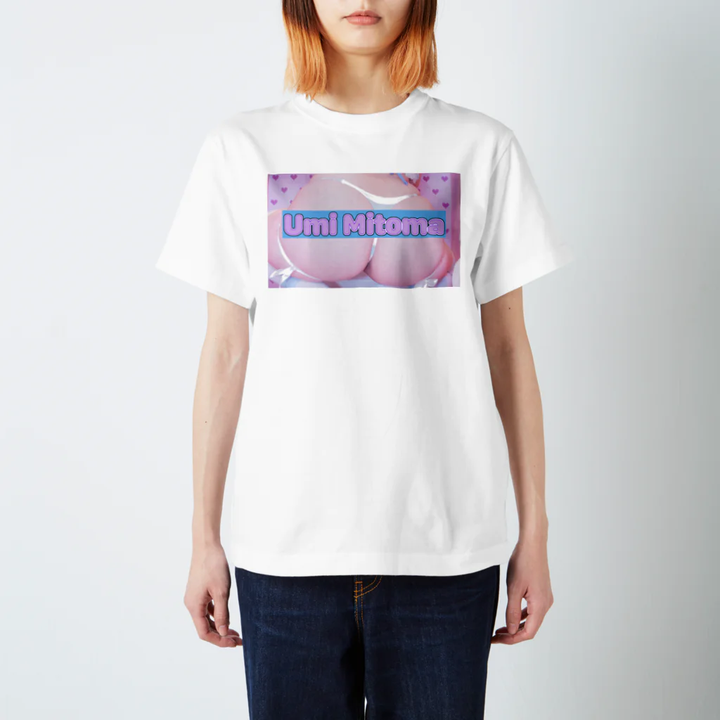 みとまうみのバックプリント有・お尻推し スタンダードTシャツ