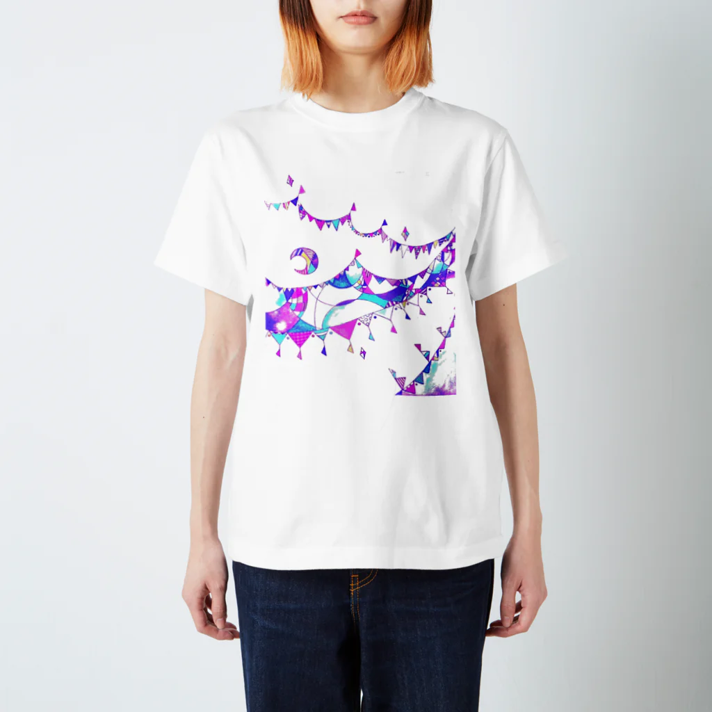 まっちょの月夜のサーカス Regular Fit T-Shirt