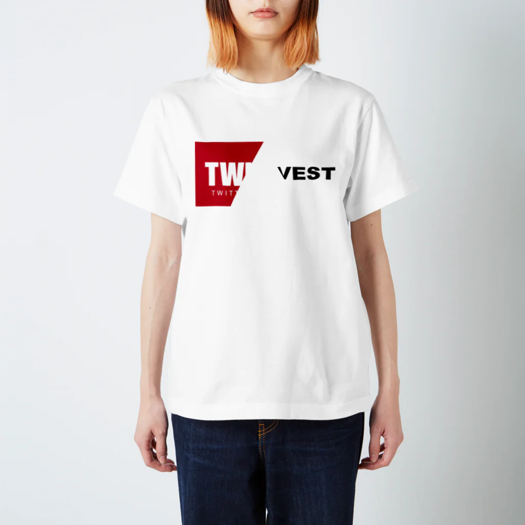 ツイッターインベストメントアパレル事業部のtwinvest label Regular Fit T-Shirt
