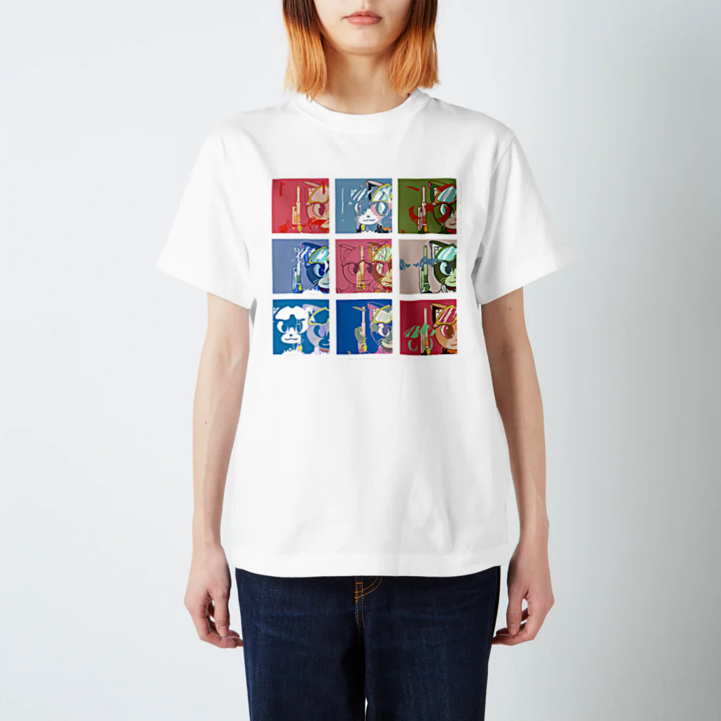 ギャネック屋のずれずれギャネック Regular Fit T-Shirt