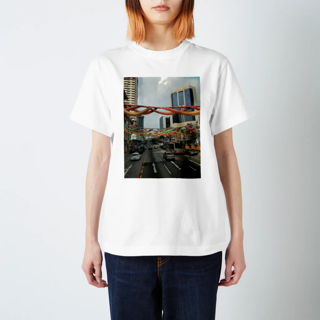 yu_li51のシンガポール2階建てバスの眺望 スタンダードTシャツ