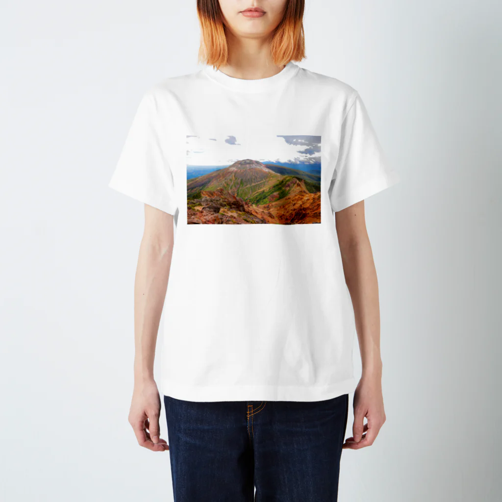 mountain.meの茶臼岳 スタンダードTシャツ