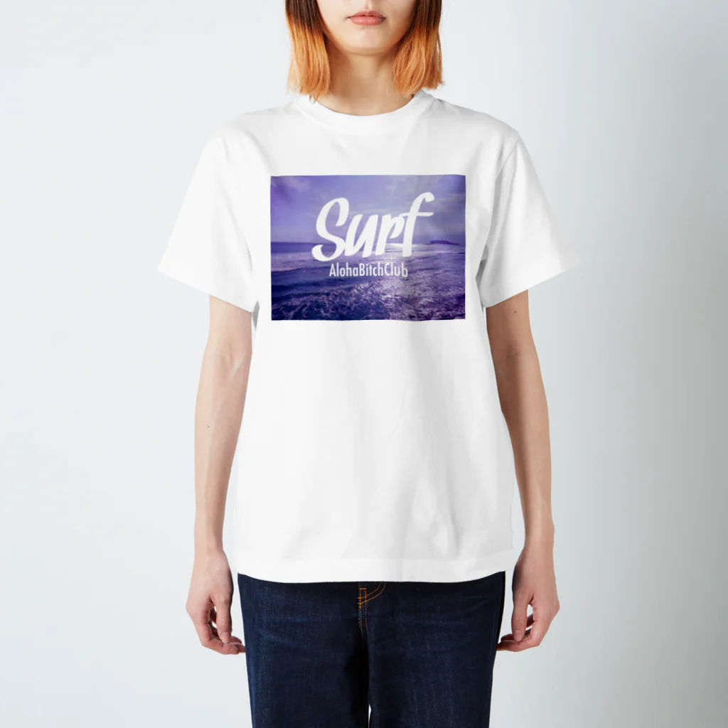 AlohaClub （あろはくらぶ）のAlohaBitchClub surf Tシャツ スタンダードTシャツ