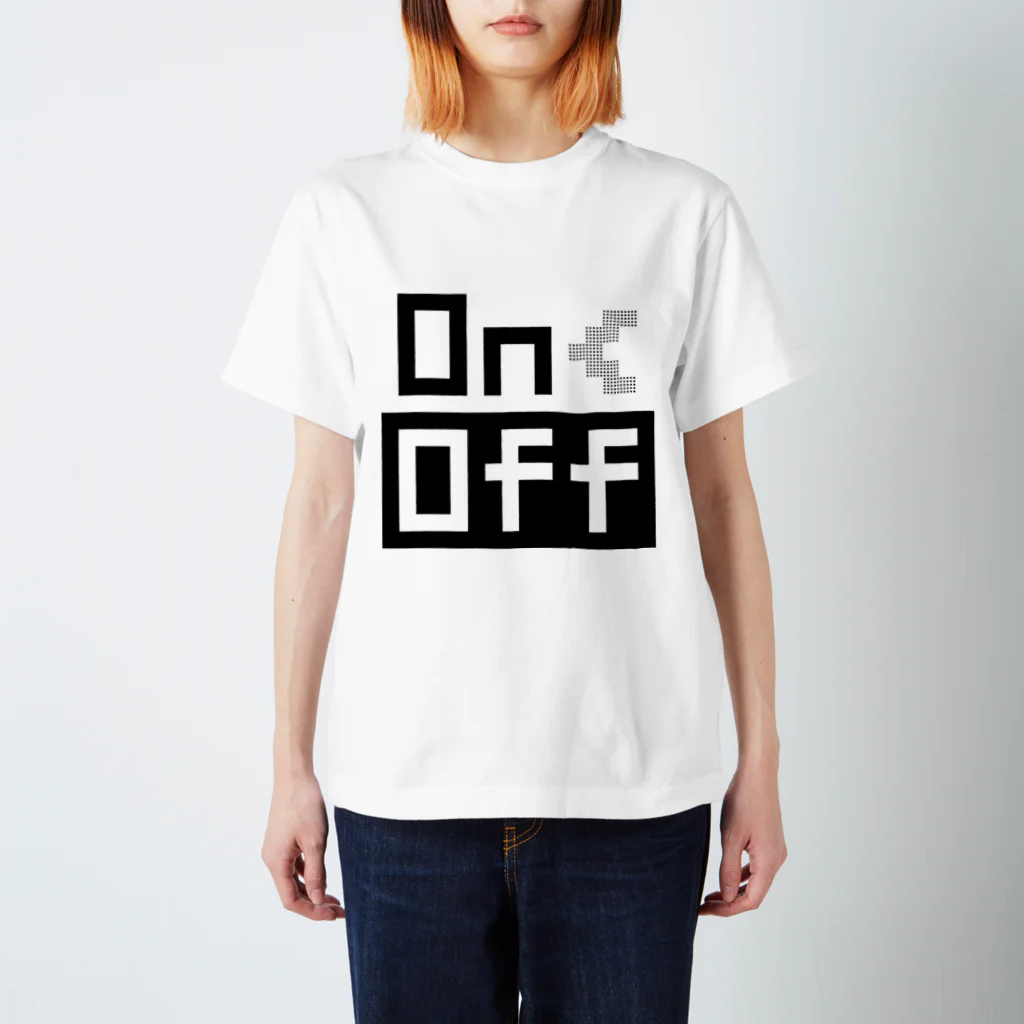 mikiyaのOn Offスイッチ スタンダードTシャツ