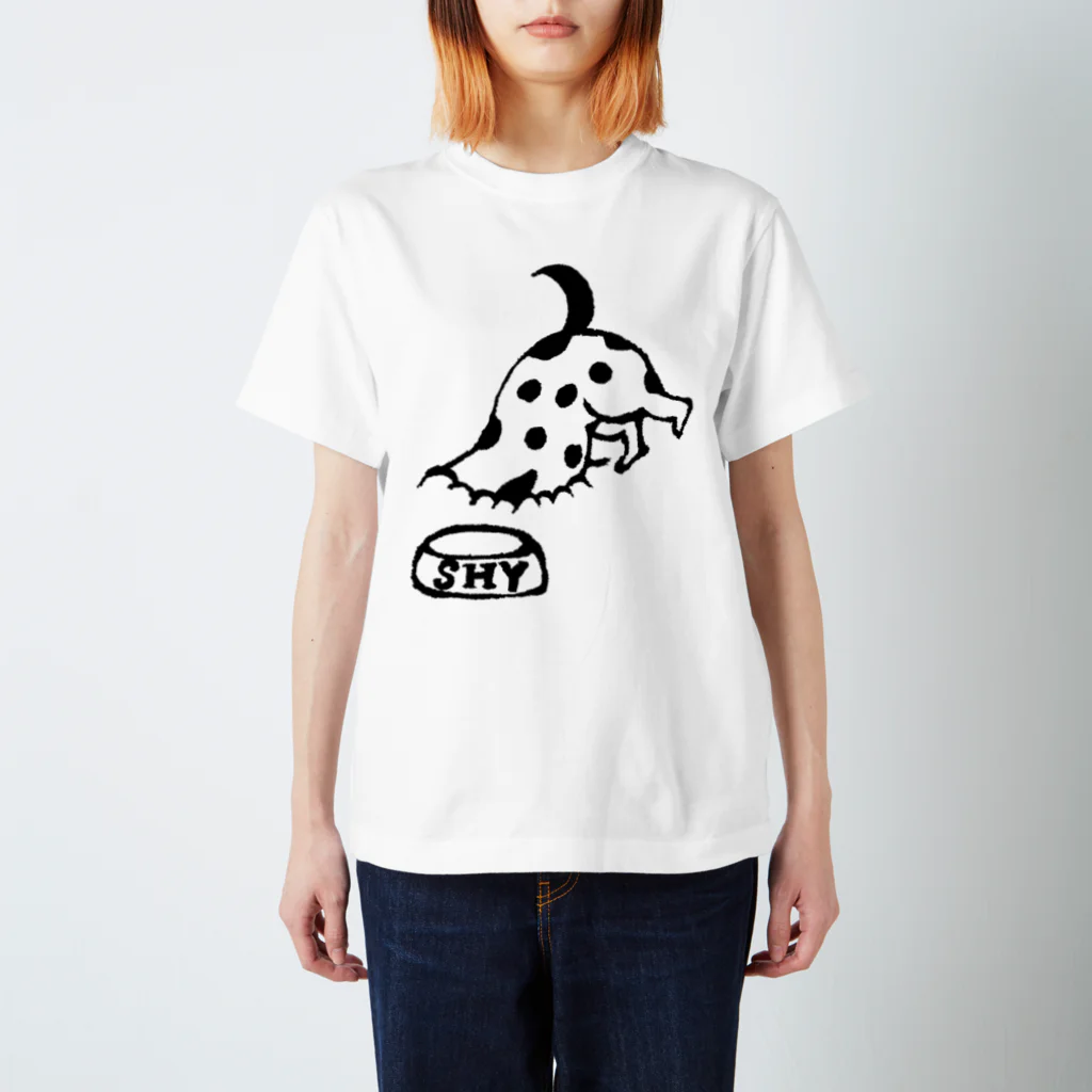 K&MのSHY_dog スタンダードTシャツ