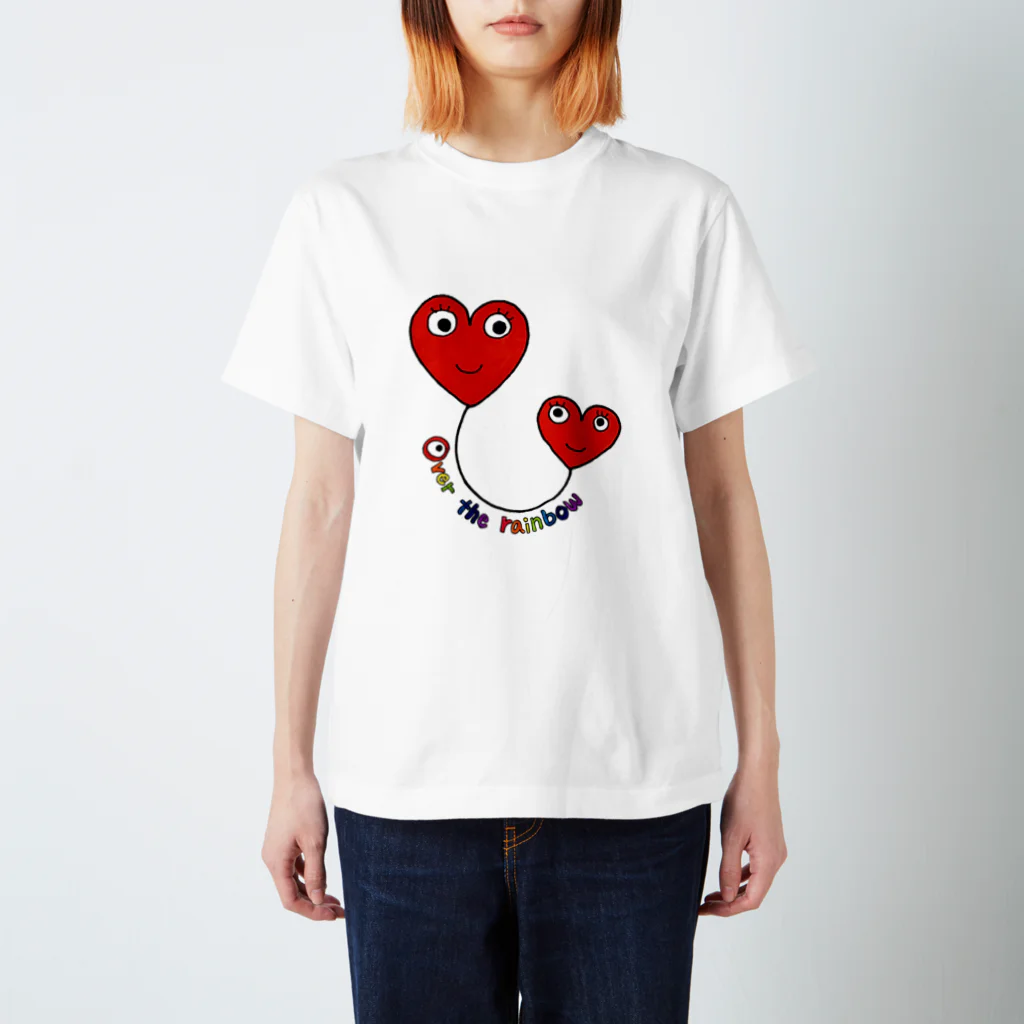 mikaのOver the rainbow スタンダードTシャツ