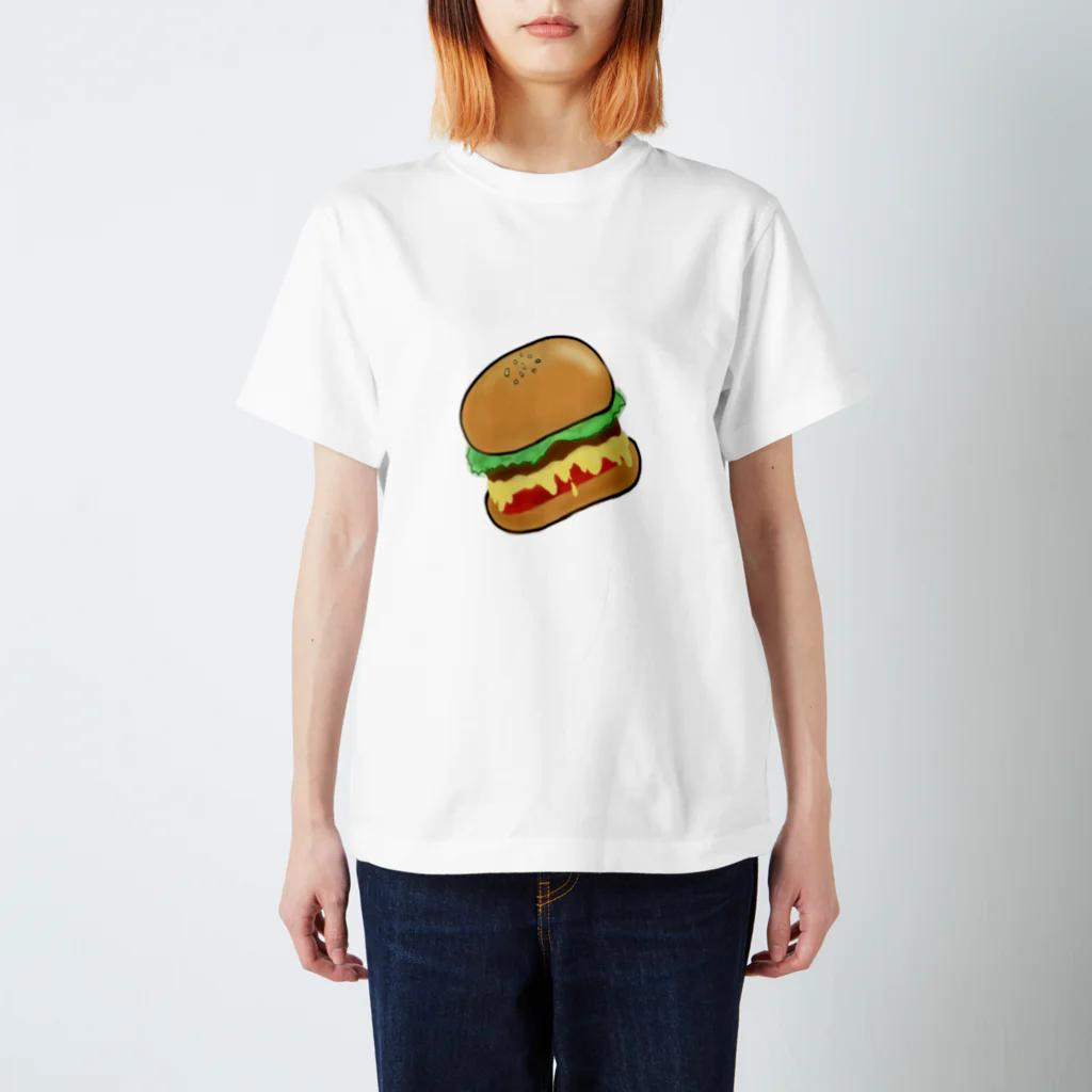 seikaのよくあるハンバーガー スタンダードTシャツ