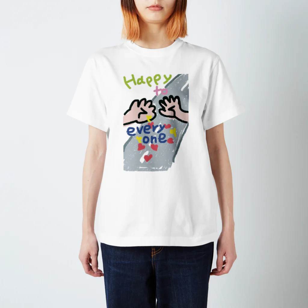 I.coのみんなの幸せ Regular Fit T-Shirt