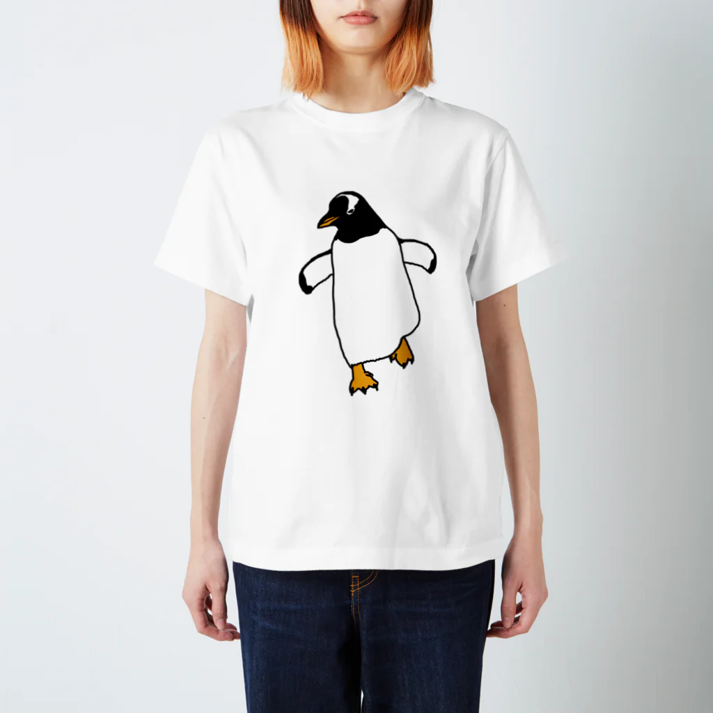 Pygoscelisのジェンツーペンギン Regular Fit T-Shirt