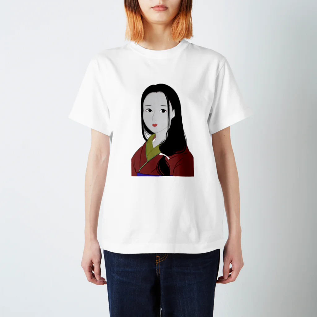 なきむしいもむしの美人画風Tシャツ Regular Fit T-Shirt