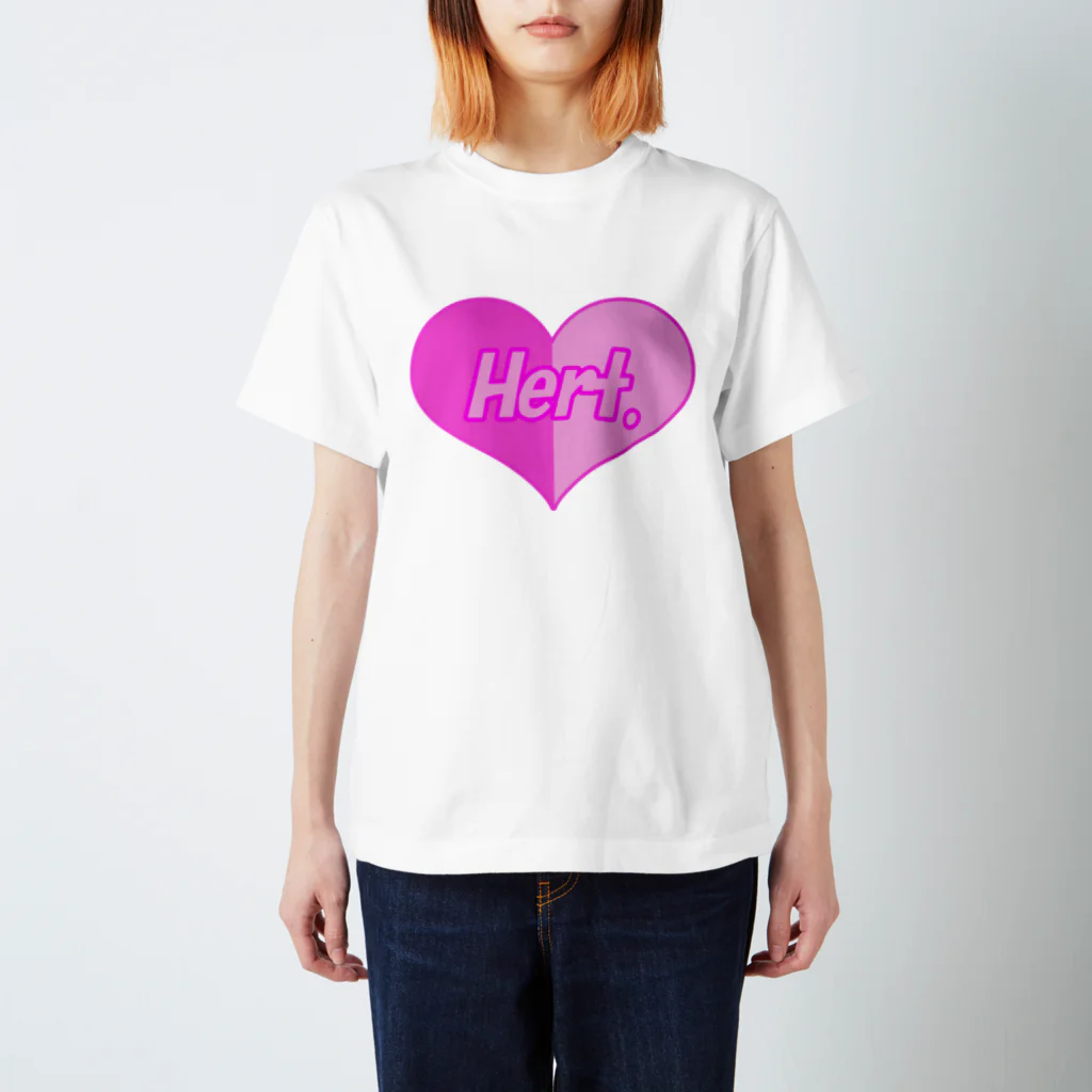 AAAstarsのハート（hert) スタンダードTシャツ