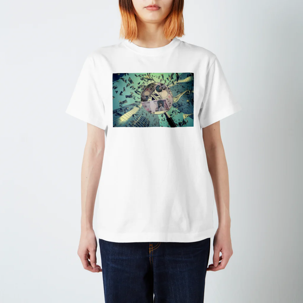 Kyousuke-kagrraのドルフィードリームジャンボ宝くじ Regular Fit T-Shirt