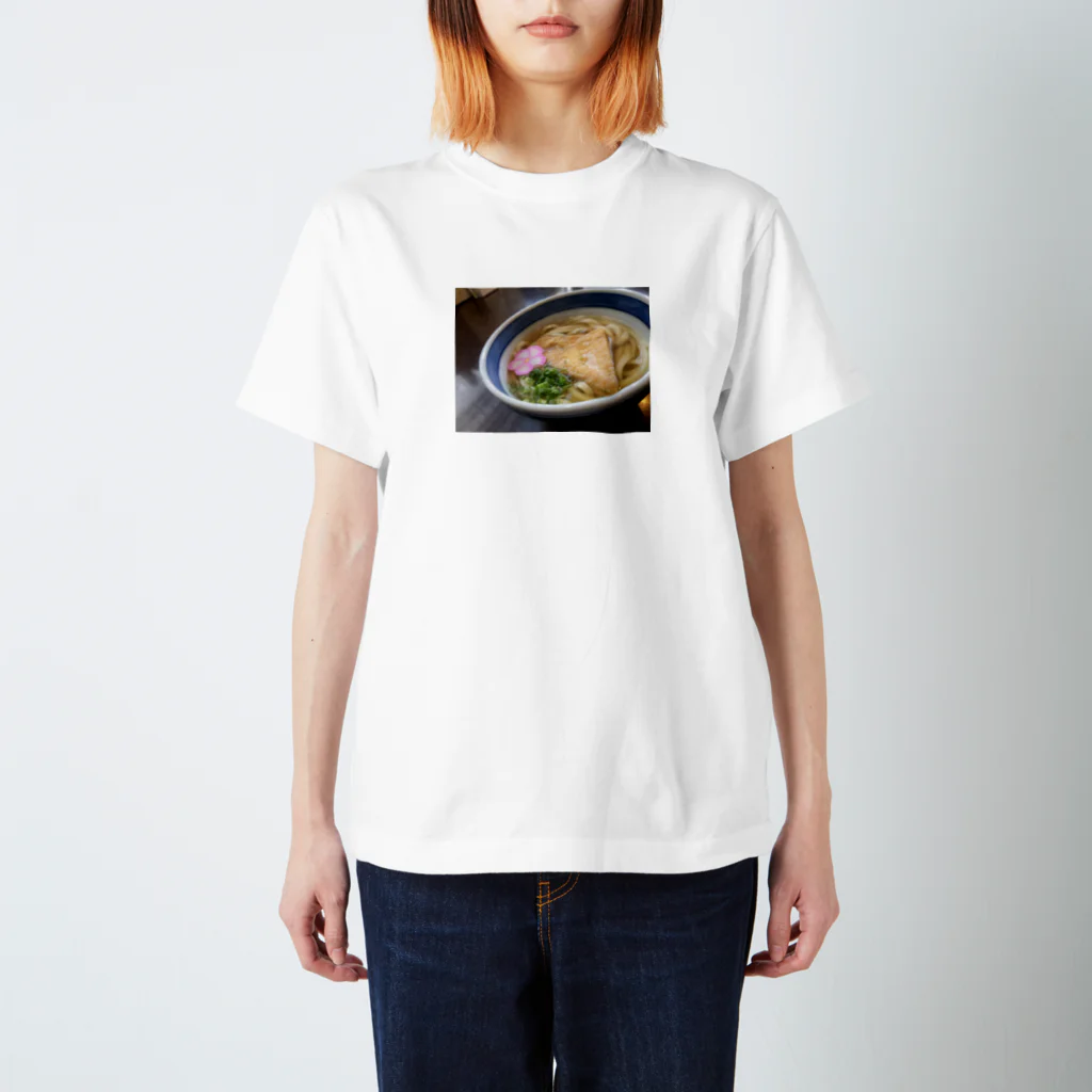 wakakのきつねうどん Regular Fit T-Shirt