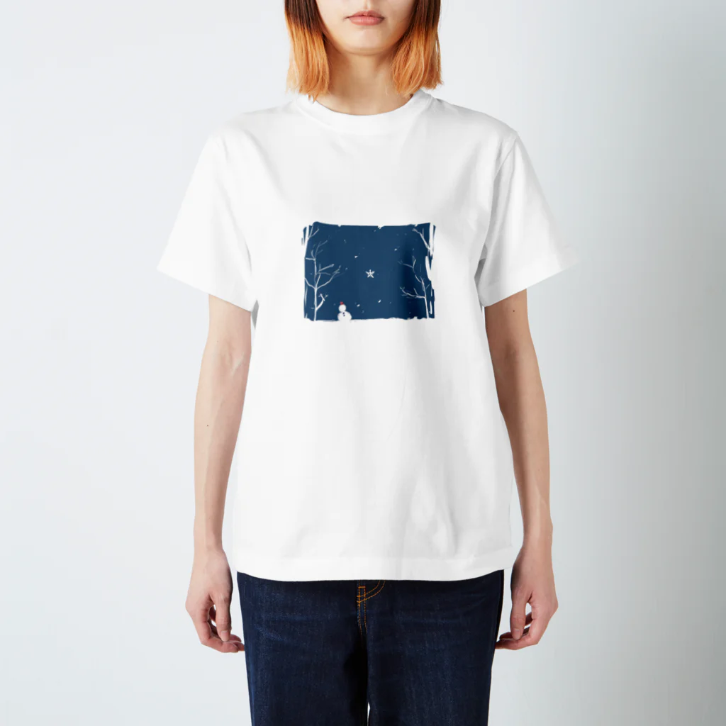 のんびり。のwinter スタンダードTシャツ