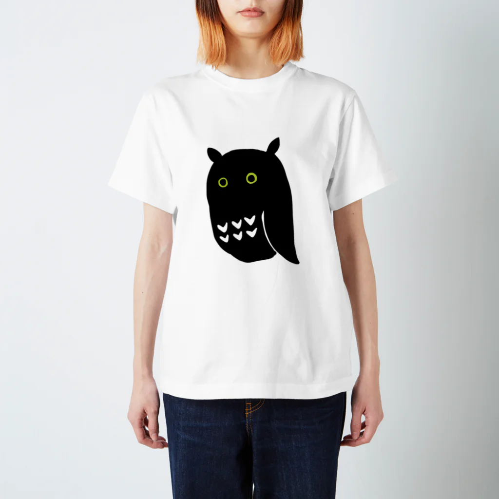 kojiのよるのふくろう スタンダードTシャツ