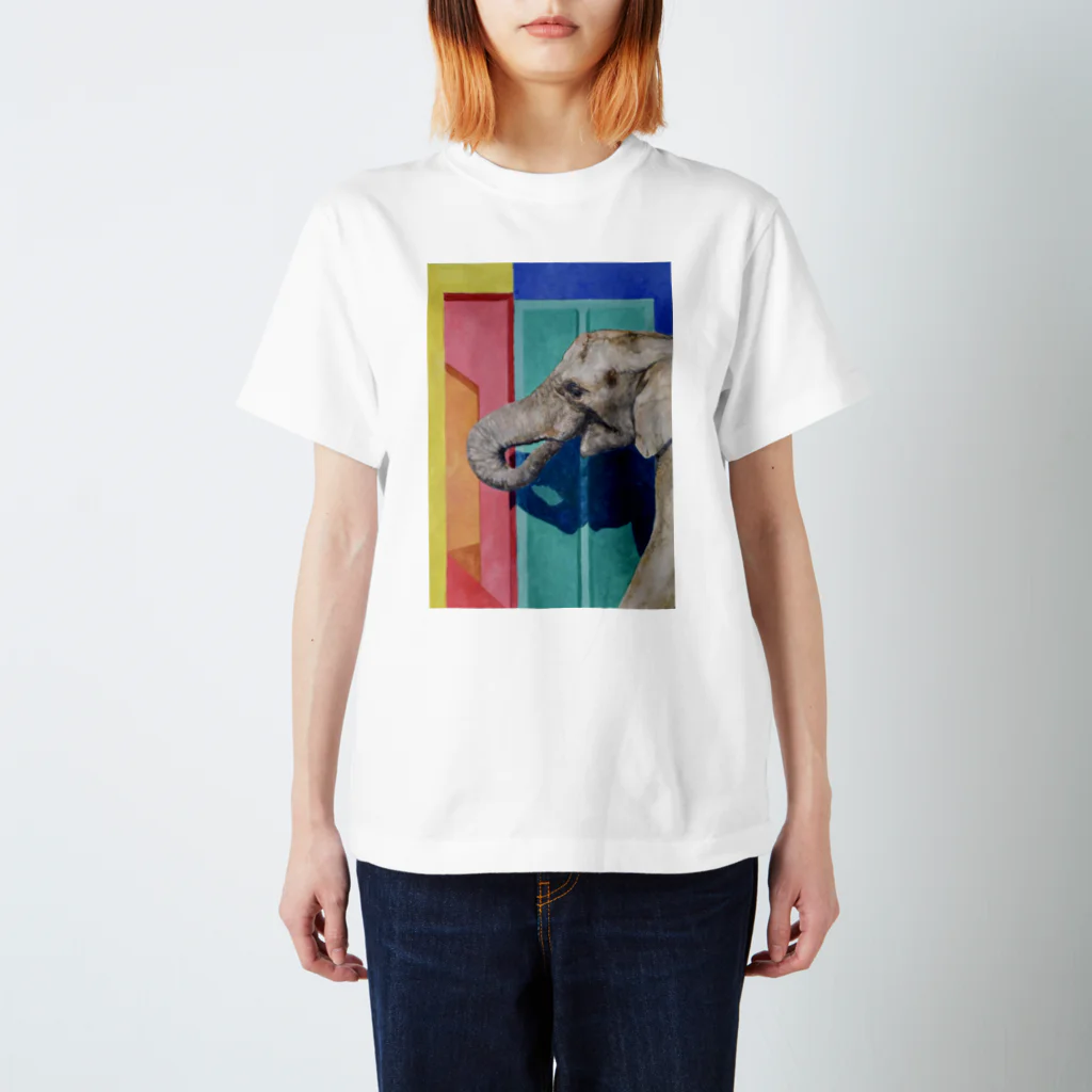 T.MiyazakiのFreedom-elephant スタンダードTシャツ