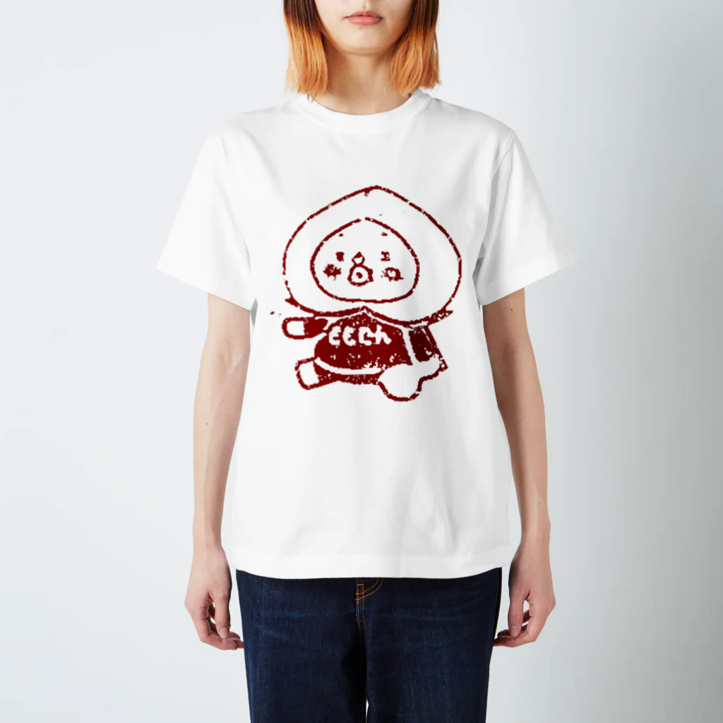 makochan003の桃たん スタンダードTシャツ