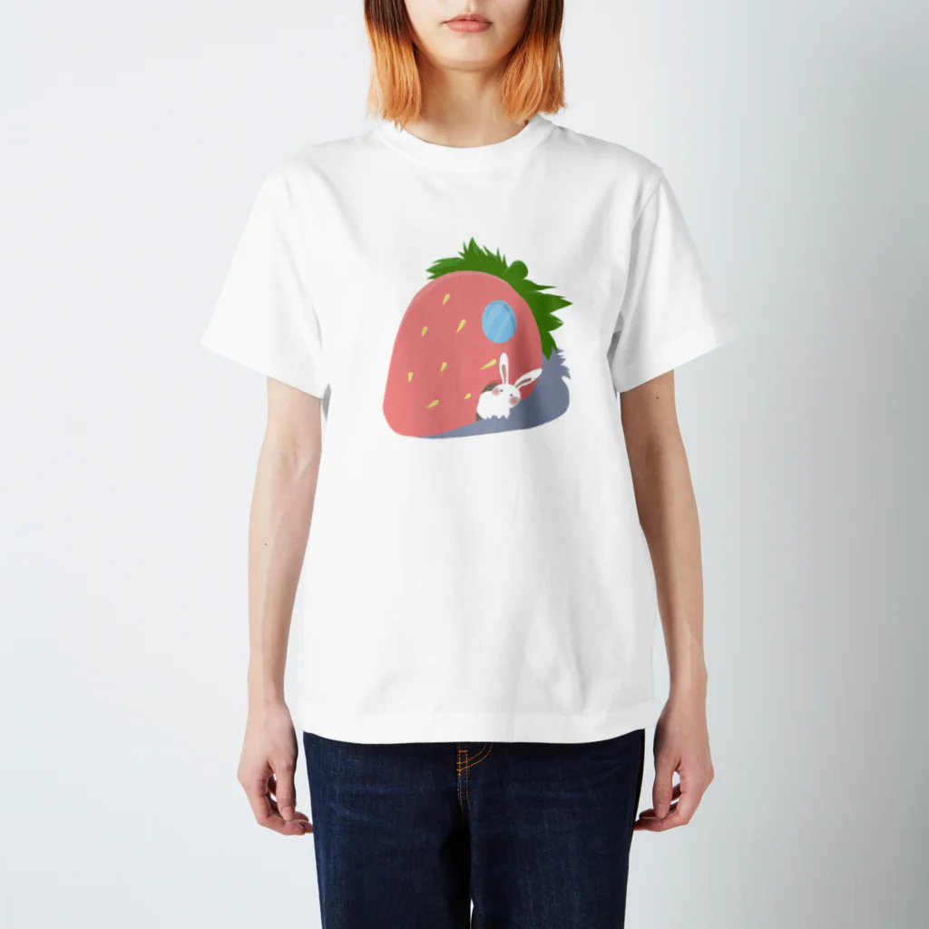 しぐのいちごうさぎ Regular Fit T-Shirt