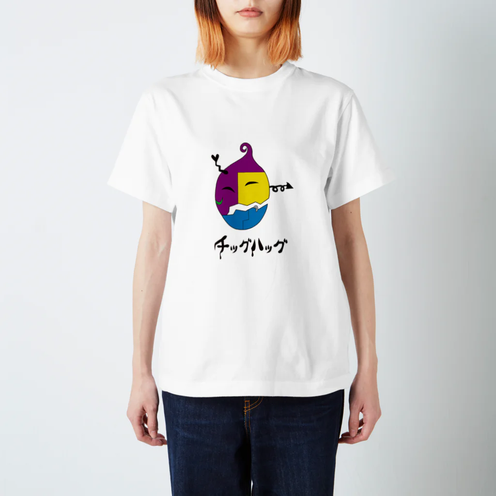 TAKEMARUのチッグハッグ スタンダードTシャツ