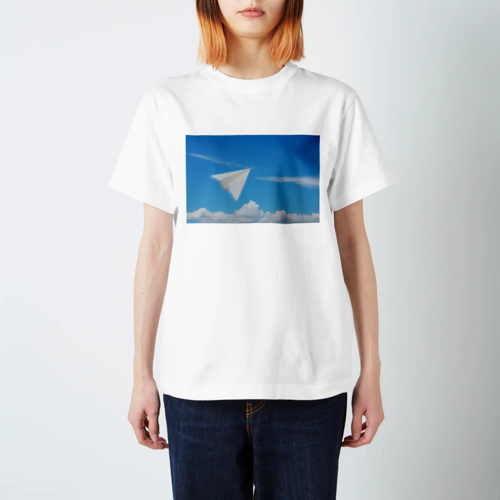 ひろの紙飛行機 Regular Fit T-Shirt