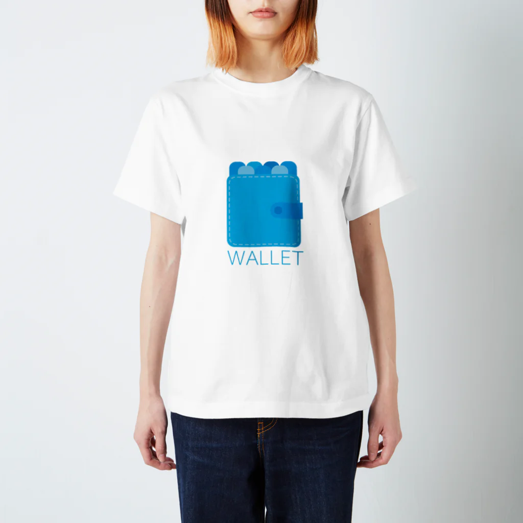 愚贅のWALLET Regular Fit T-Shirt