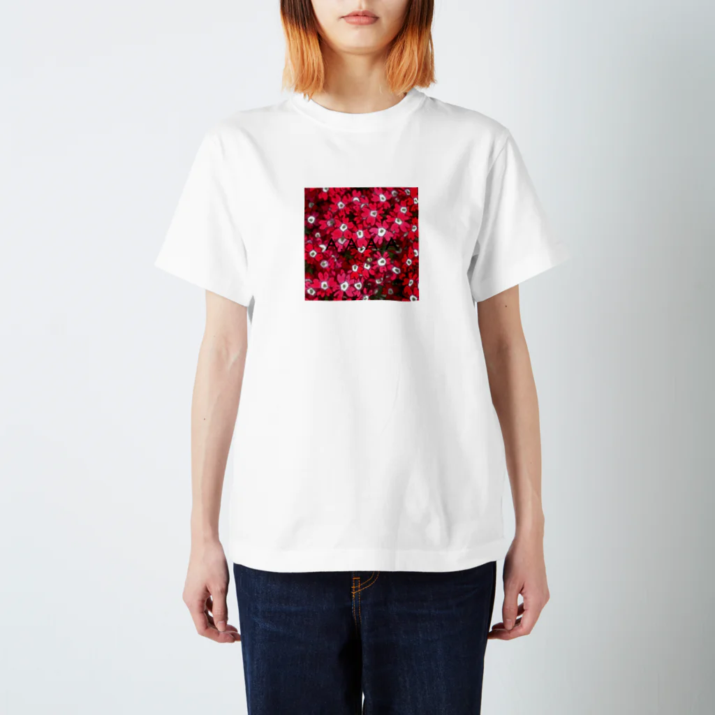 A.A.A.A worksのFLOWER BOX LOGO Regular Fit T-Shirt