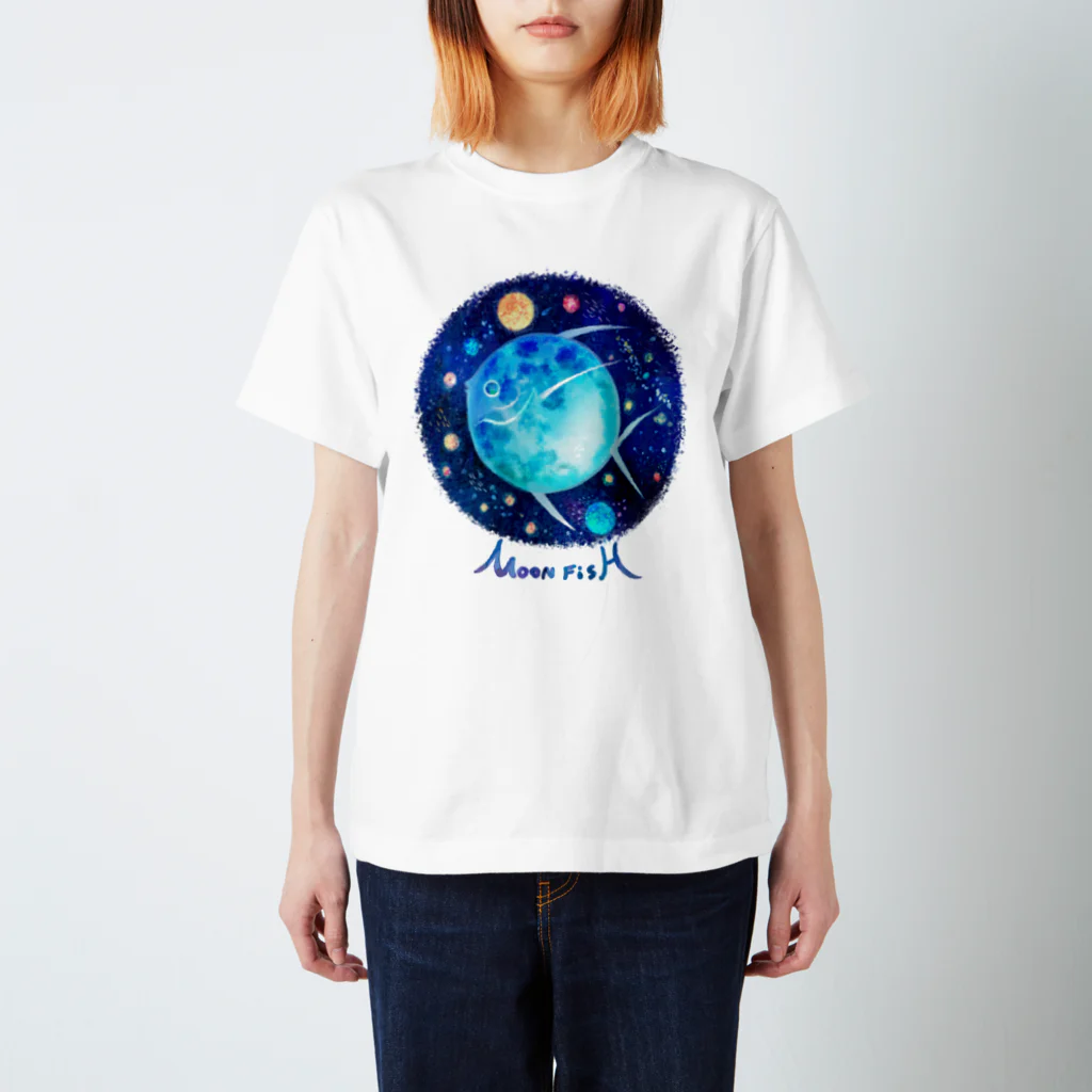 ハルノキ工房のMOON FISH スタンダードTシャツ