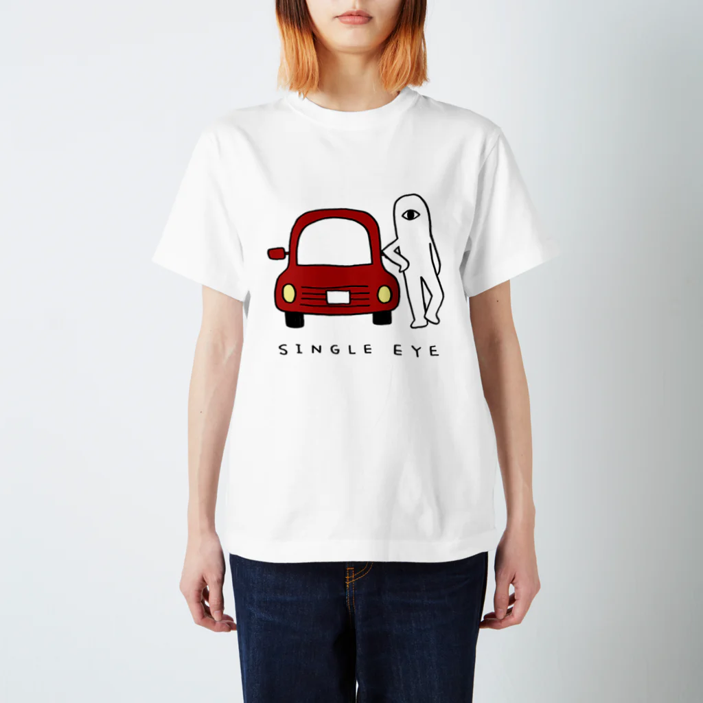 rainraincreateのひとつめ - 車 Regular Fit T-Shirt