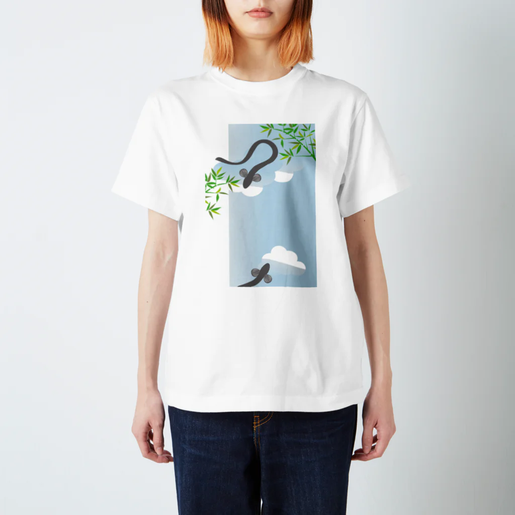 ジルトチッチのデザインボックスのうなぎの和風イラスト Regular Fit T-Shirt