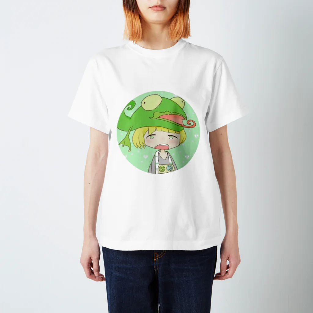 あma水のレオくん スタンダードTシャツ