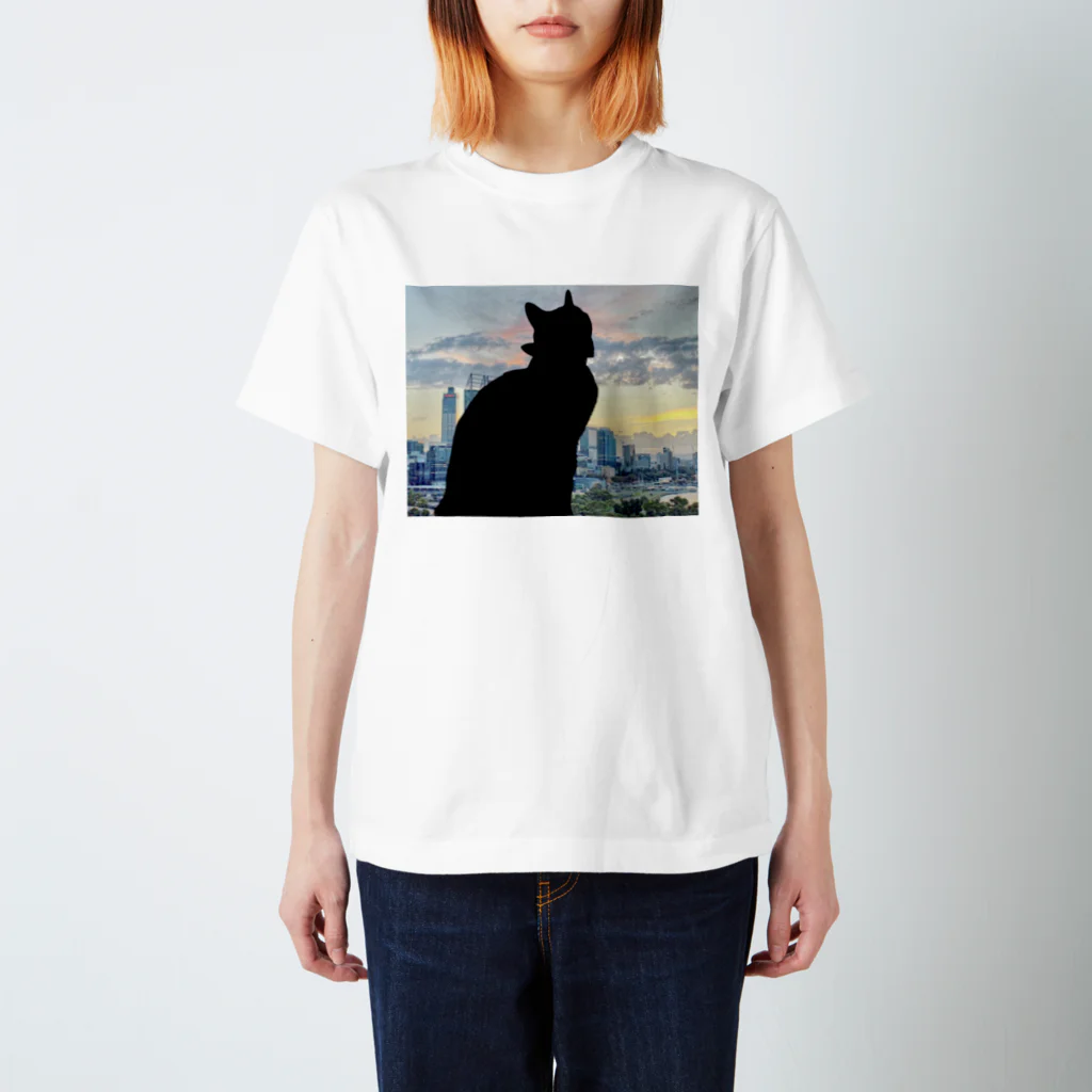  HARU-NYANKOの夢うつつねこ Regular Fit T-Shirt