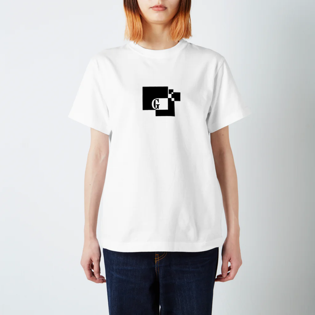 シンプルデザイン：Ｔシャツ・パーカー・スマートフォンケース・トートバッグ・マグカップのシンプルデザインアルファベットG Regular Fit T-Shirt
