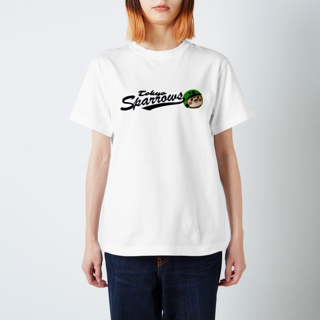 “すずめのおみせ” SUZURI店の東京Sparrows Regular Fit T-Shirt