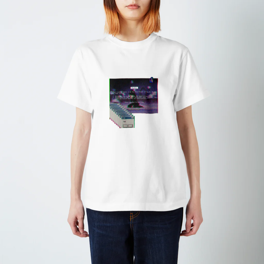 0t4のERROR スタンダードTシャツ