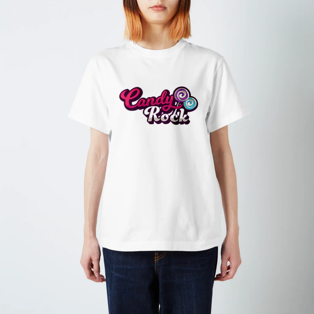 Candy RockのCandy Rock LOGO Regular Fit T-Shirt