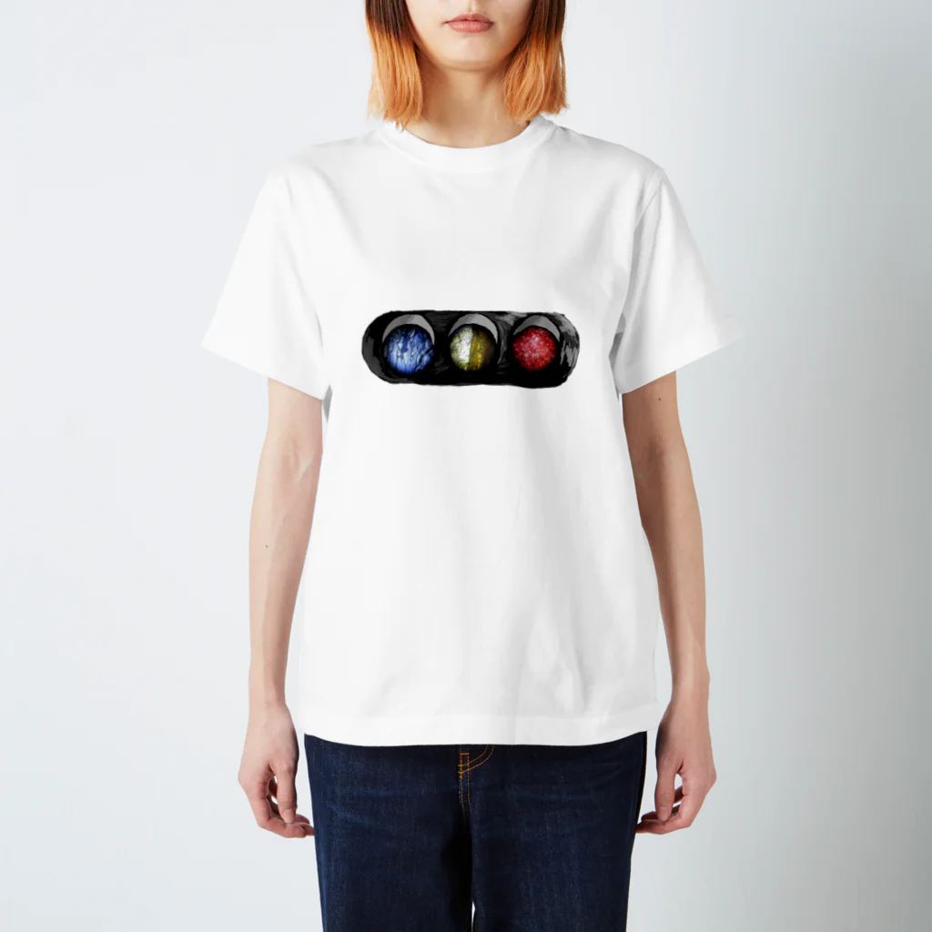 kakudaiの信号機 Regular Fit T-Shirt