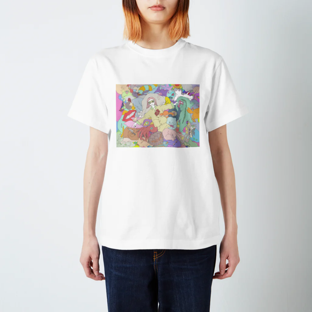 ohiruneofutonの眠眠 Regular Fit T-Shirt