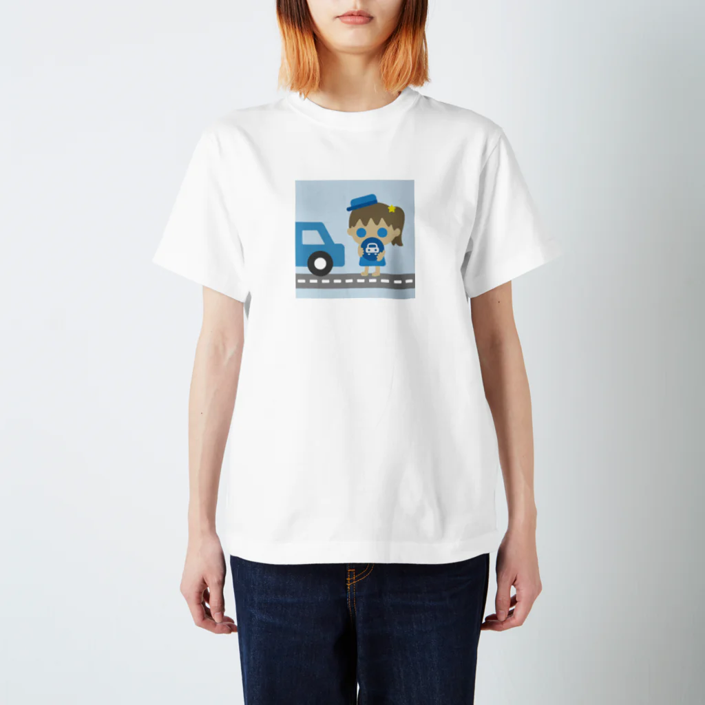 ゆきロゴの運転ガール！ スタンダードTシャツ