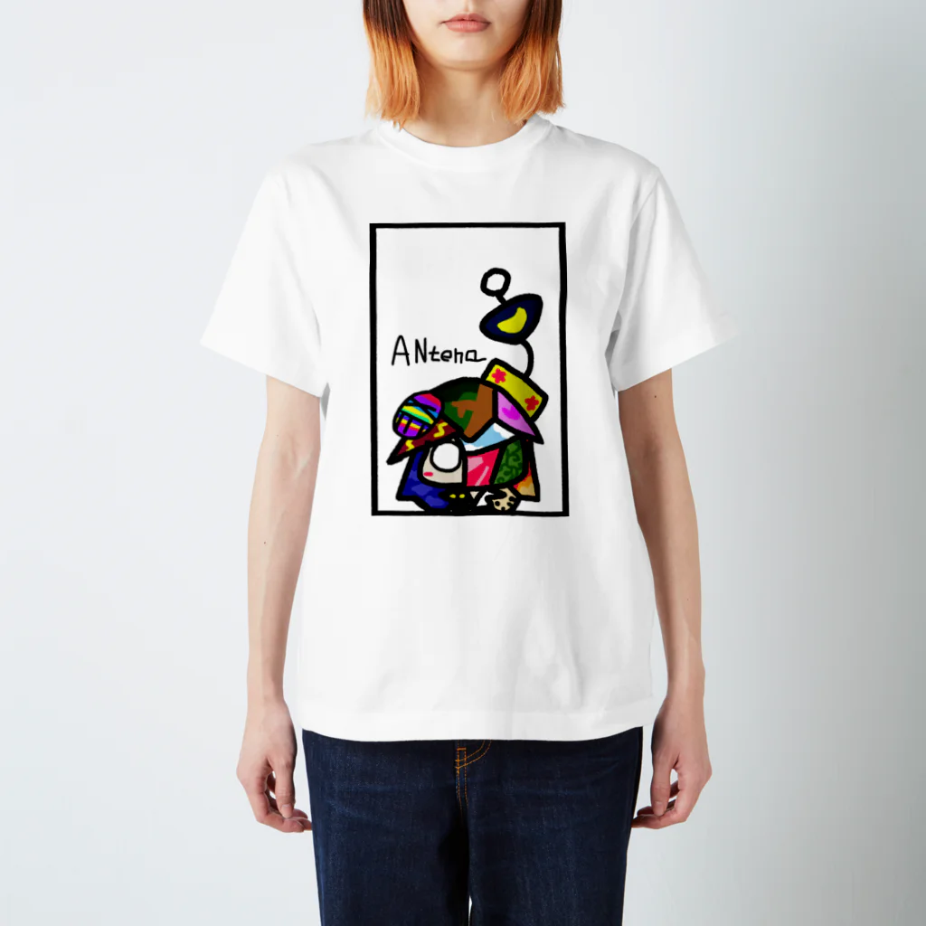 美加地商店のカクカクアンテナ スタンダードTシャツ