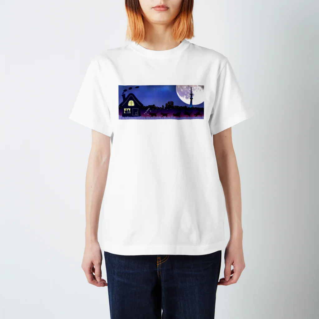 WATTOのSweet home スタンダードTシャツ