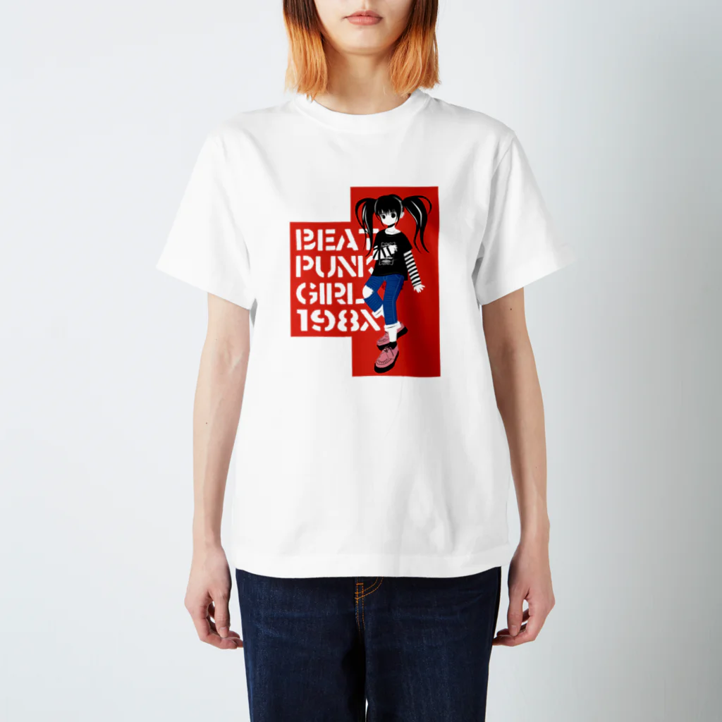 まどり屋のビートパンク少女 Regular Fit T-Shirt