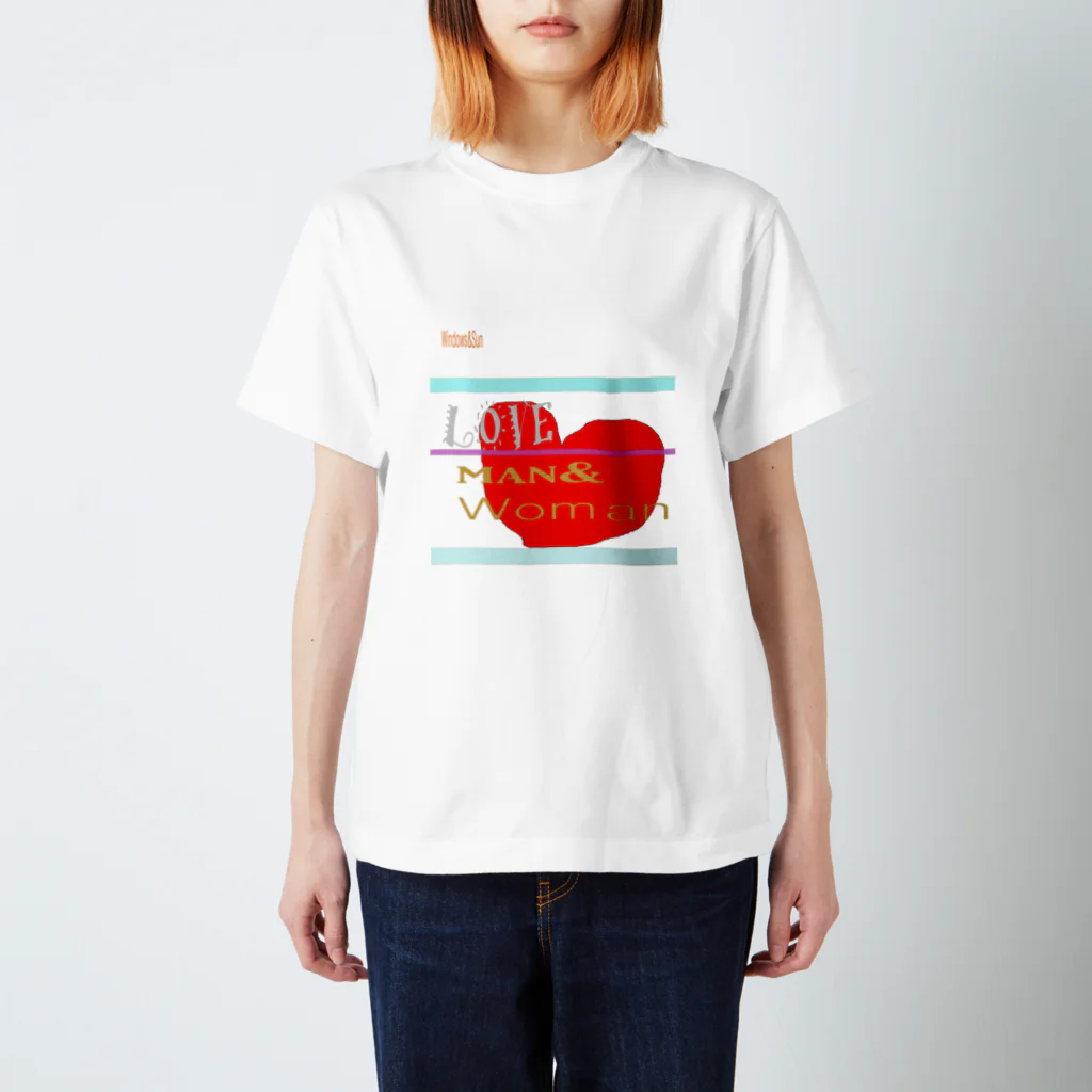 gooltoolのラブ Regular Fit T-Shirt