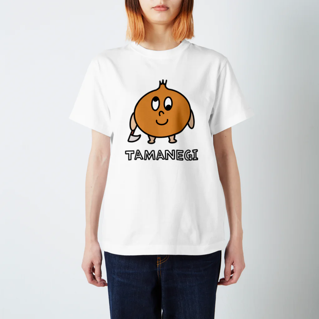 コリぱんだのコリコリ商店の狂ったタマネギくんＴシャツ スタンダードTシャツ