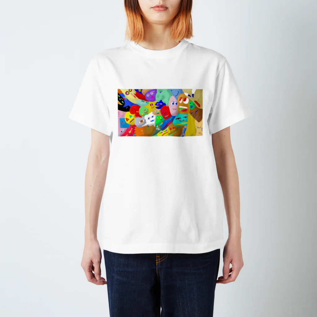 LIONの信仰的ショップのＦＡＣＥＳ スタンダードTシャツ